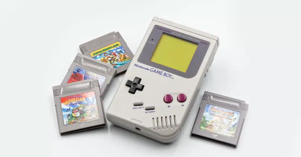 game boy con le cartucce