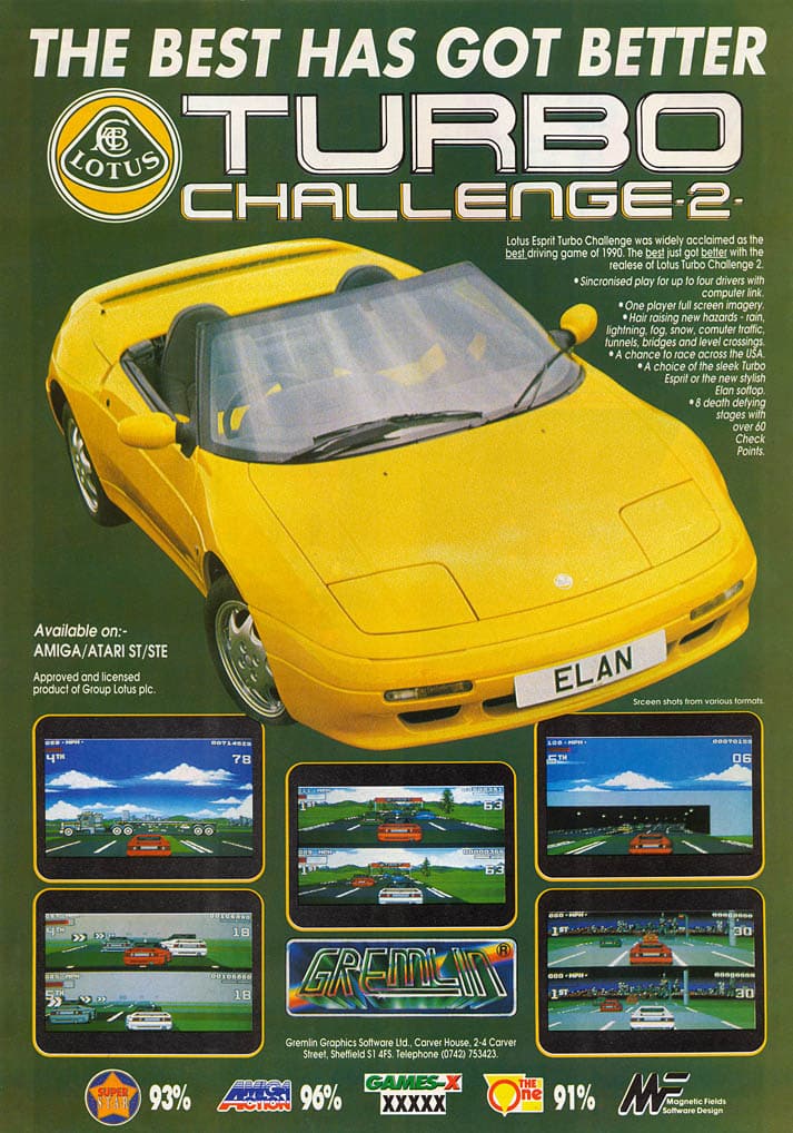 lotus turbo challenge 2