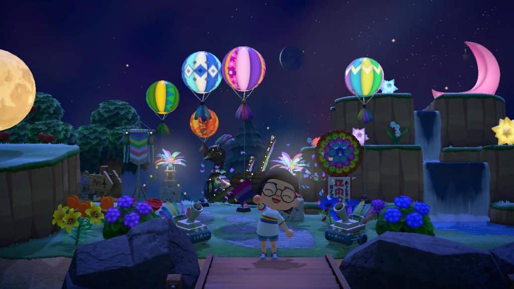 illuminazione e atmosfera animal crossing: new horizons