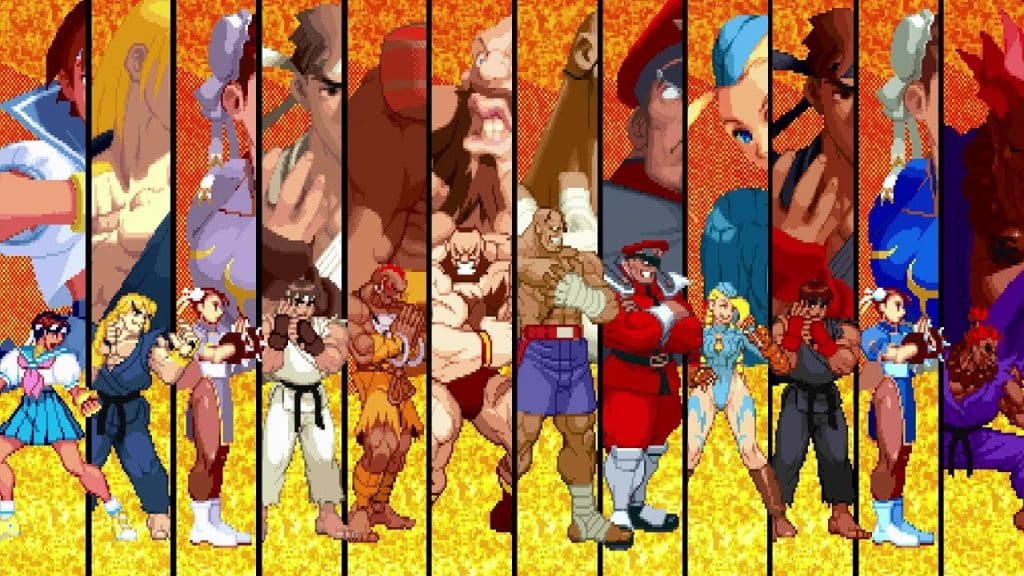 la magia di street fighter alpha