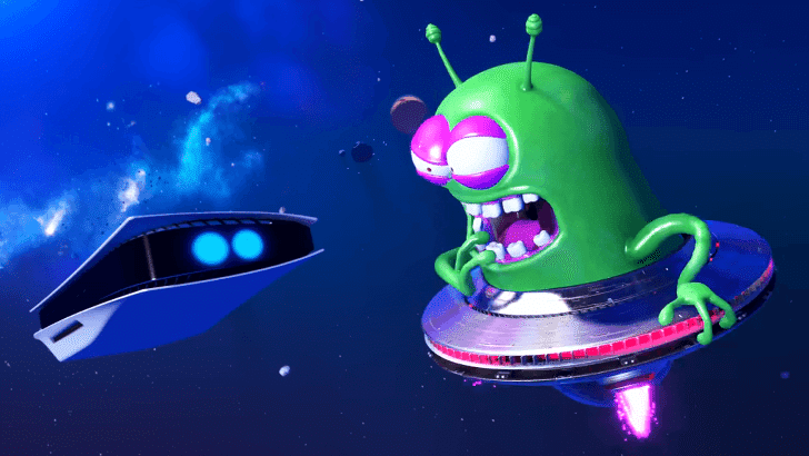 alien boss astro bot