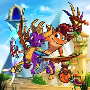 crash bandicoot e spyro