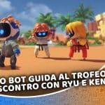 astro bot guida al trofeo ko! scontro con ryu e ken