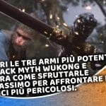 scopri le tre armi più potenti in black myth wukong e impara come sfruttarle al massimo per affrontare i nemici più pericolosi.