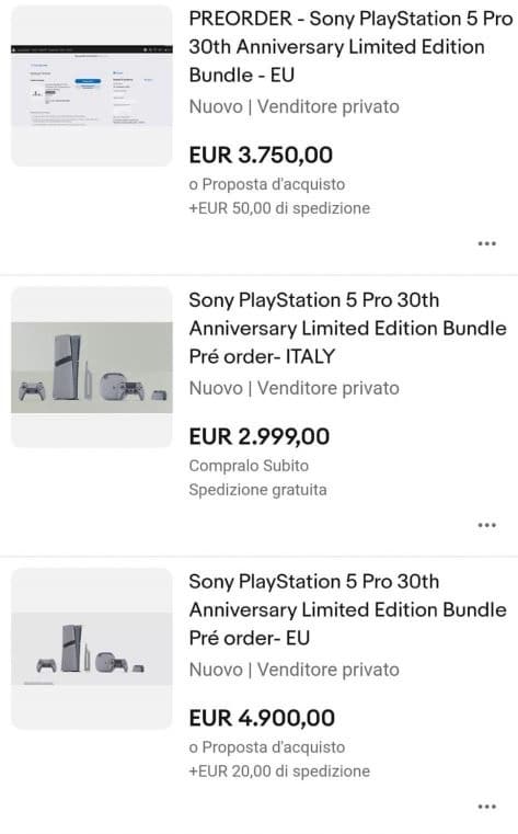 playstation 5 pro 30th anniversary limited edition