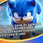 guida alle skin di sonic x shadow generations