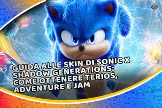 guida alle skin di sonic x shadow generations