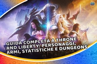 guida completa a throne and liberty: personaggi, armi, statistiche e dungeons