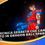 la tecnica segreta che cambia tutto in dragon ball sparking zero